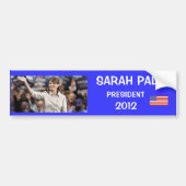 SARAH PALIN, PRESIDENT, 2012 BUMPERSTICKER (Voorkant)
