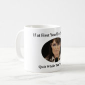 Sarah Palin Resignes Koffiemok (Voorkant links)