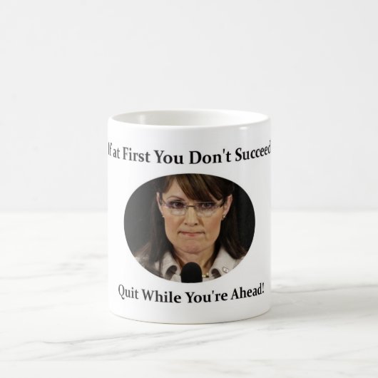 Sarah Palin Resignes Koffiemok (Center)