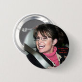sarah_palin ritse vlag voor pin ronde button 5,7 cm (Voorkant /achterkant)