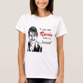 Sarah Palin - Rusland T-shirt (Voorkant)