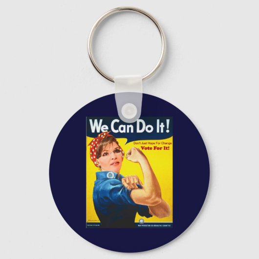 Sarah Palin Sleutelhanger (Voorkant)