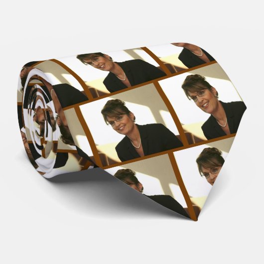Sarah Palin Stropdas (Opgerold)