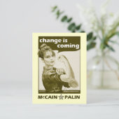 Sarah Palin van Antiek stijl Briefkaart (Staand voorkant)