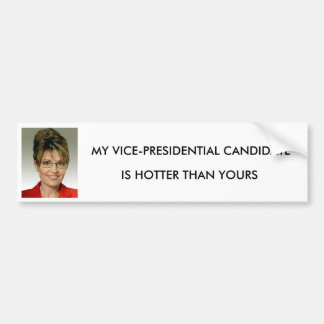 Sarah Palin, vice-President Bumpersticker
