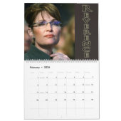 Sarah Palin Wall Agenda Kalender (Feb 2026)