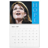Sarah Palin Wall Agenda Kalender (Mar 2027)