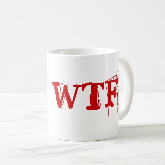 Sarah Palin - WTF-Mok Koffiemok (Voorkant rechts)