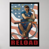 Sarah Para Bellum RELOAD Poster (Voorkant)