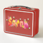 Sarah - Personalized Bee Lunch Box (Voorkant)
