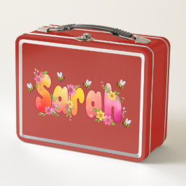 Sarah - Personalized Bee Lunch Box