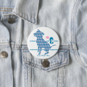 Sarah Pit Bull Shirt Ronde Button 7,6 Cm (In situ)