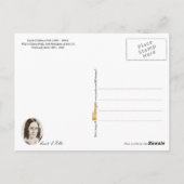 Sarah Polk, First Lady of the U.S. Briefkaart (Achterkant)