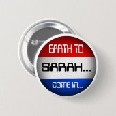 SARAH RONDE BUTTON 5,7 CM (Voorkant /achterkant)
