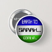 Sarah Ronde Button 5,7 Cm (Voorkant /achterkant)