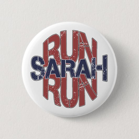 Sarah Run Buttonnen Ronde Button 5,7 Cm (Voorkant)