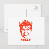 SARAH SATAN BRIEFKAART (Voorkant / Achterkant)