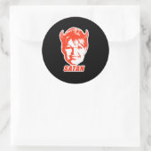 SARAH SATAN RONDE STICKER (Tas)