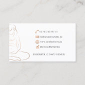 Sarah Schotte Visitekaartjes (Achterkant)