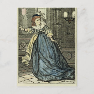 Sarah Siddons als Lady Macbeth Briefkaart