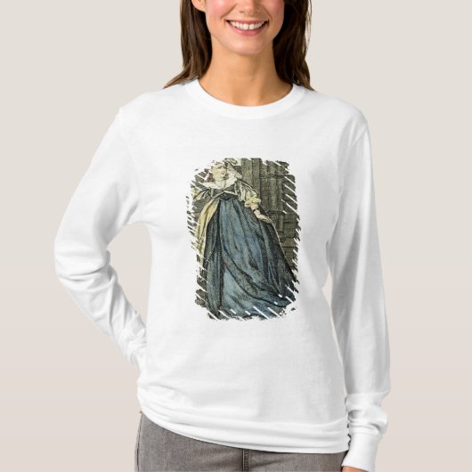 Sarah Siddons als Lady Macbeth T-shirt (Voorkant)