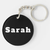 Sarah Sleutelhanger (Achterkant)