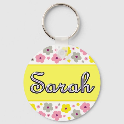 Sarah - Sweet Home 10 Sleutelhanger (Voorkant)