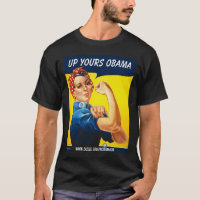 Sarah the Riveter, Up Yours Obama, Gepersonaliseer