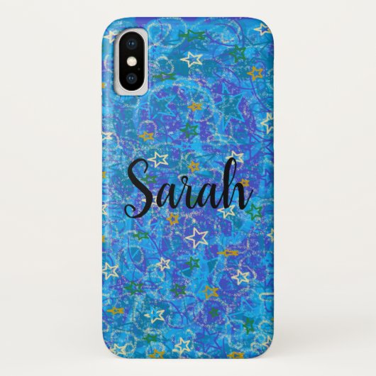 Sarah van Orphan Black tv show, fantasie sterrenhe Case-Mate iPhone Case (Achterkant)