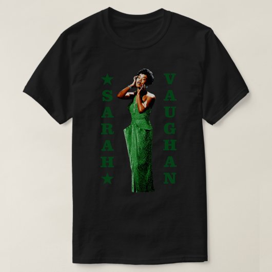 Sarah Vaughan 2 T-shirt (Design voorkant)
