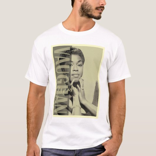 Sarah Vaughan T-shirt (Voorkant)
