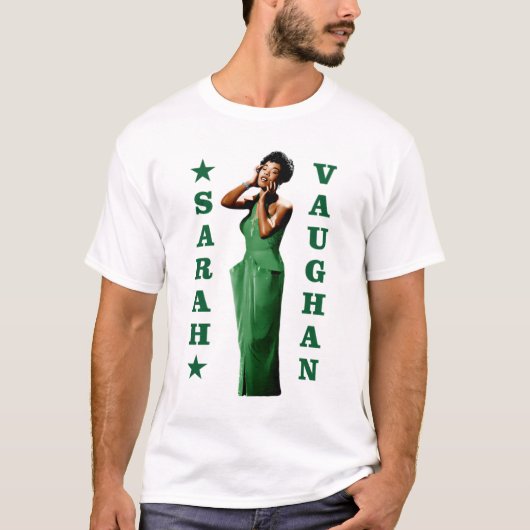 Sarah Vaughan T-shirt (Voorkant)