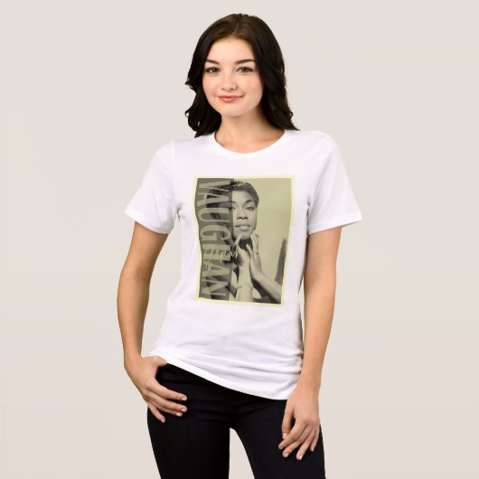 Sarah Vaughan Tri-Blend Shirt (Voorkant volledig)