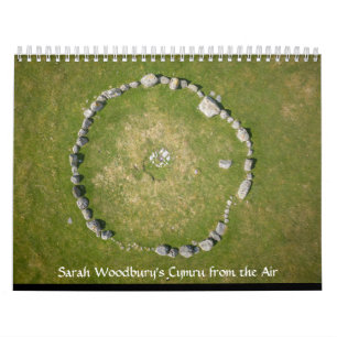 Sarah Woodbury's Cymru uit de lucht Kalender