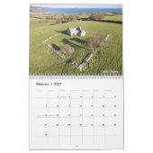 Sarah Woodbury's Cymru uit de lucht Kalender (Feb 2027)