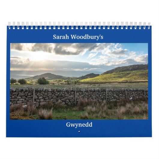 Sarah Woodbury's Gwynedd Kalender (Hoes)