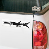 Sarahcuda Black Bumpersticker (Op Truck)