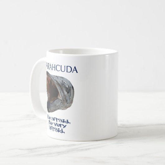 Sarahcuda: Mok voor onveilige koffie (Voorkant links)