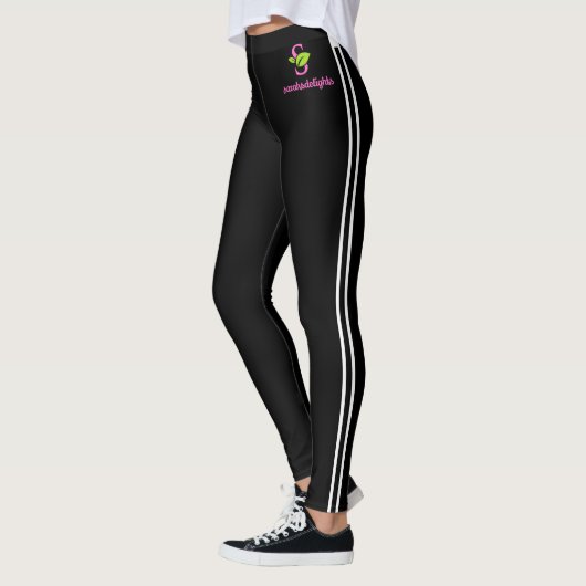 Sarah's Delights Logo leggings. Leggings (Links)