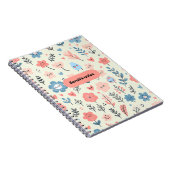 Sarah's Notes Schattigee Bloemen Notitieboek (Rechterzijde)