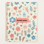 Sarah's Notes Schattigee Bloemen Planner (Voorkant)