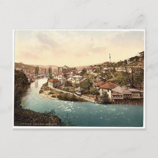 Sarajcvo (d.w.z., Sarajevo), Bendbasi, Bosnia, Briefkaart (Voorkant)