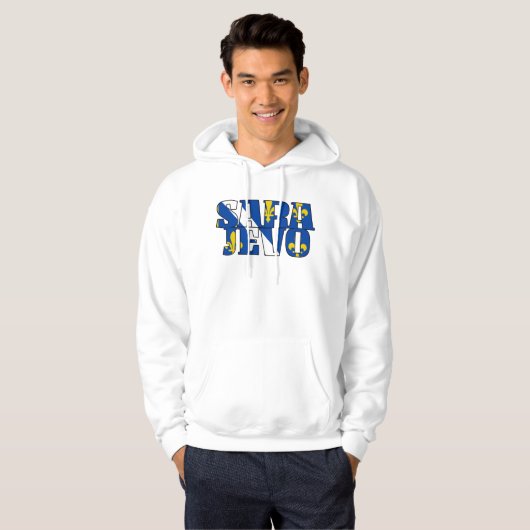 Sarajevo Bosna Hoodie (Voorkant volledig)