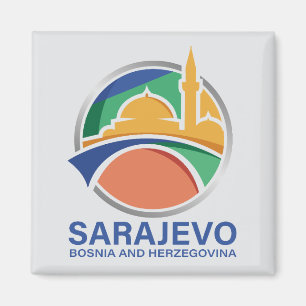 Sarajevo Bosnië en Herzegovina Magneet