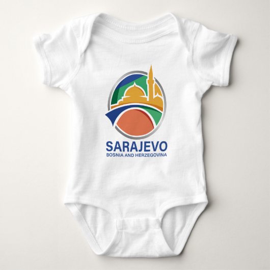 Sarajevo Bosnië en Herzegovina Romper (Voorkant)