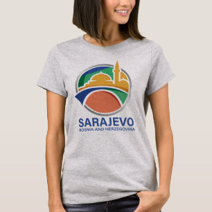 Sarajevo Bosnië en Herzegovina T-shirt