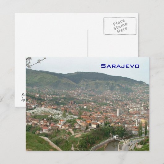 Sarajevo Briefkaart (Voorkant / Achterkant)