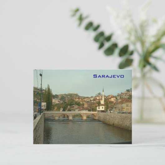 Sarajevo Briefkaart (Staand voorkant)
