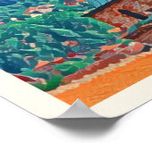 Sarajevo, de historische stad van Bosnië en Herzeg Poster (Hoek)