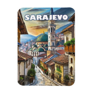 Sarajevo, een stad vol hoop en herinneringen magneet